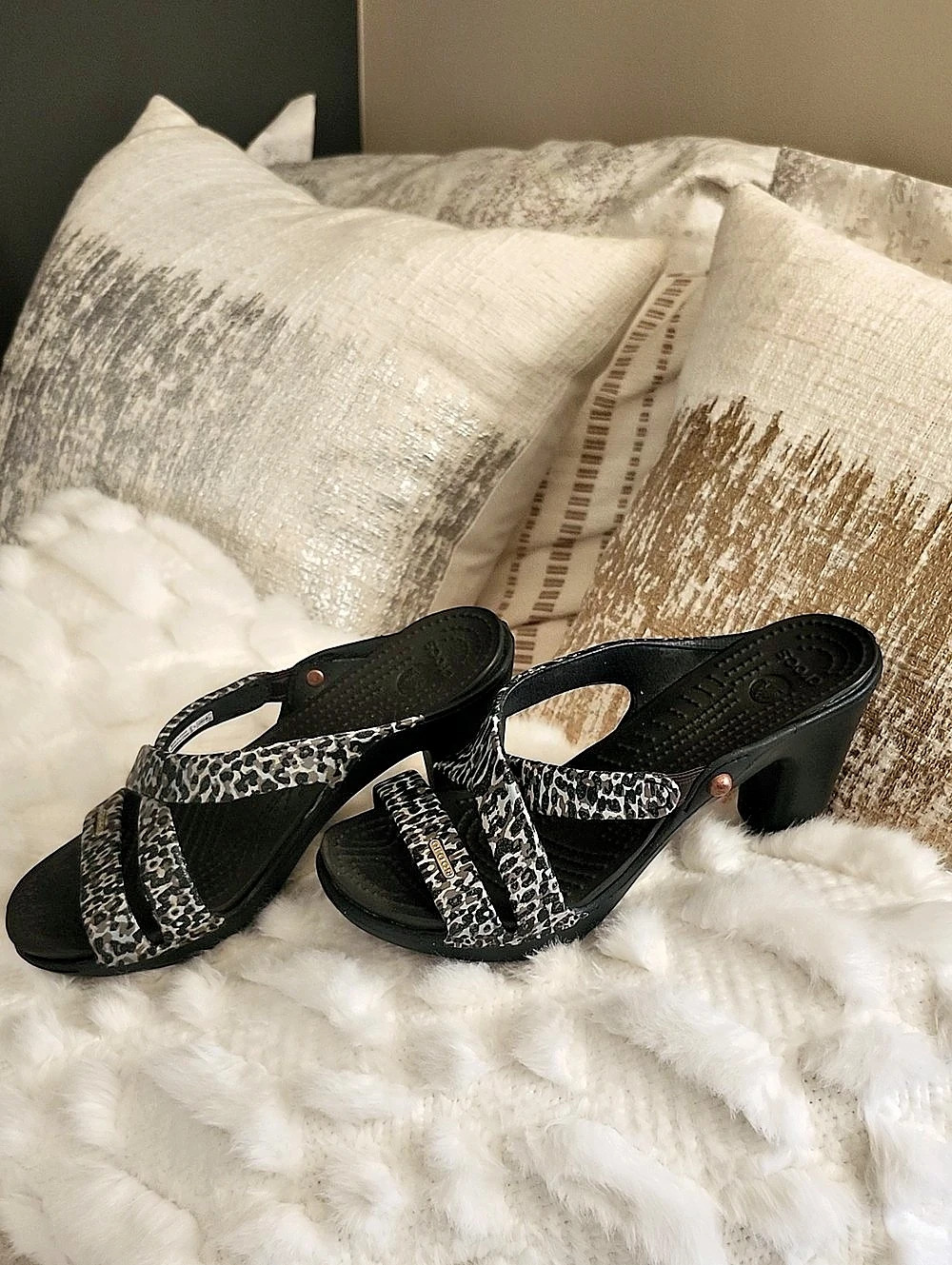 Crocs Leopard Sandle